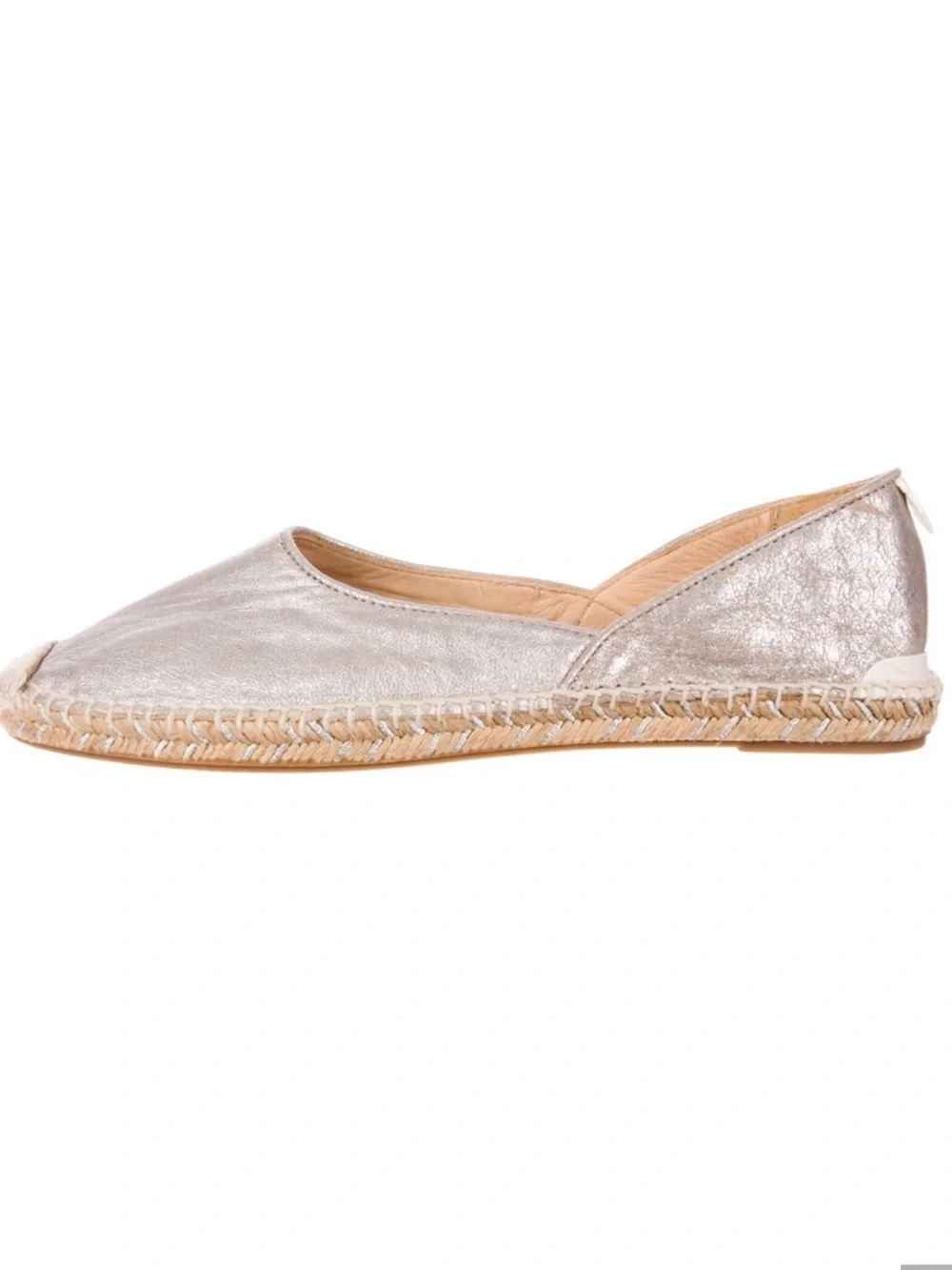 Rag & Bone Metallic Espadrille Flats